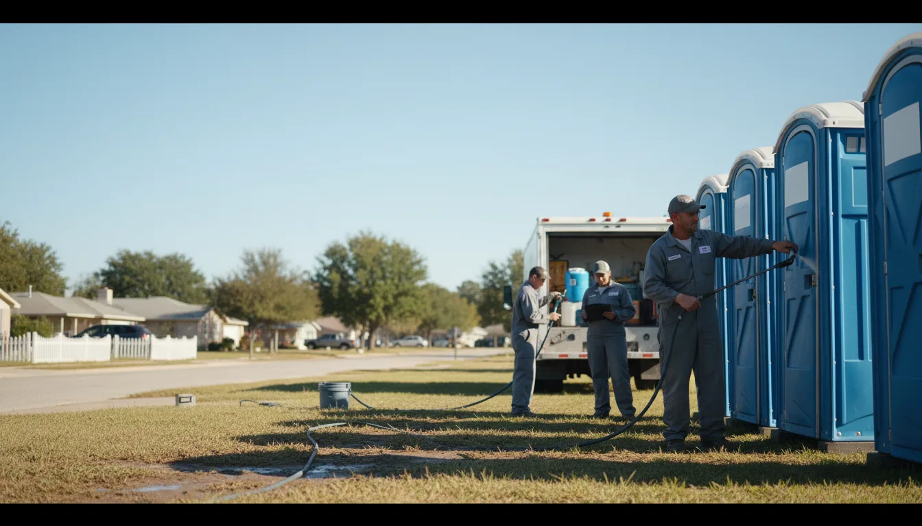 Long-Term Portable Toilet Rental in Pineland, SC near me